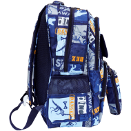 Rucsac scolar cu 2 compartimente si penar Dinozaur 45x31x14 cm